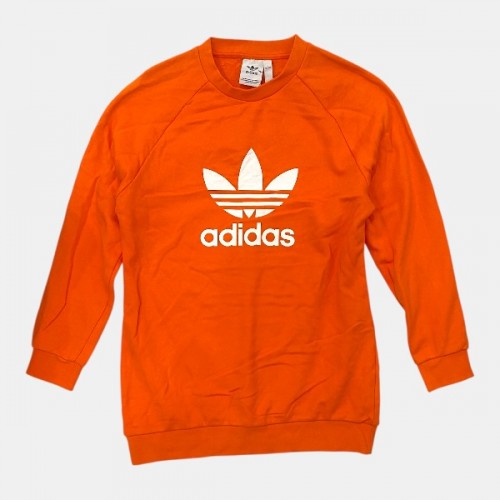 Adidas Originals Trefoil Πορτοκαλί Φούτερ | Pre Owned
